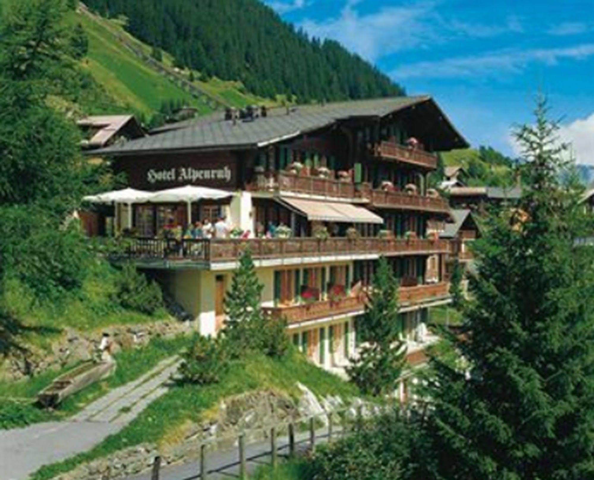 Hotel Alpenruh Mürren Buitenkant foto