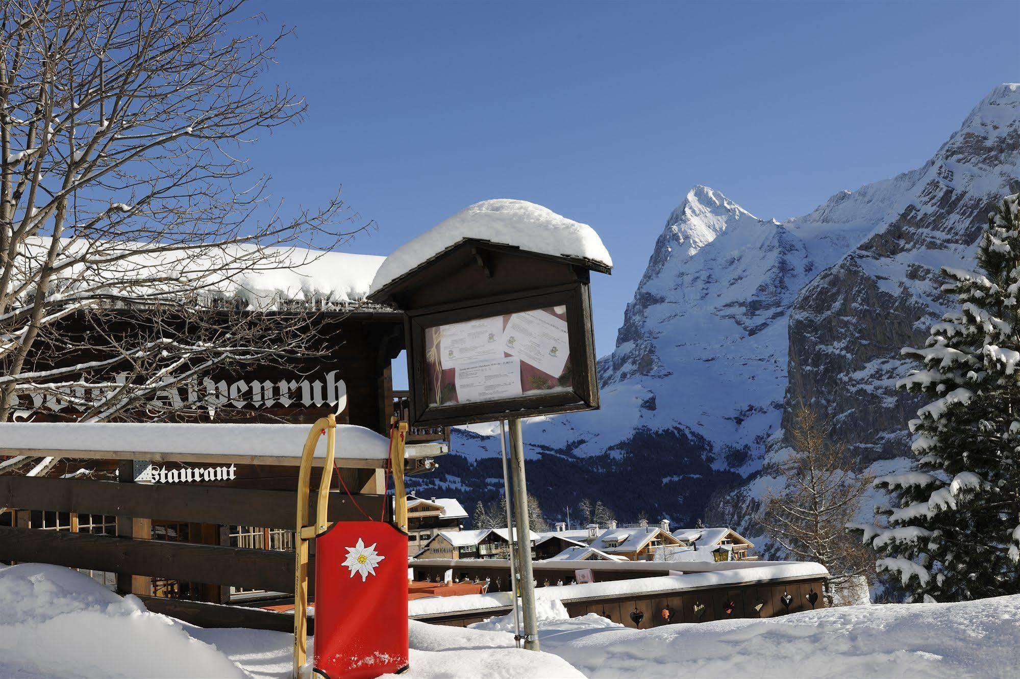 Hotel Alpenruh Mürren Buitenkant foto