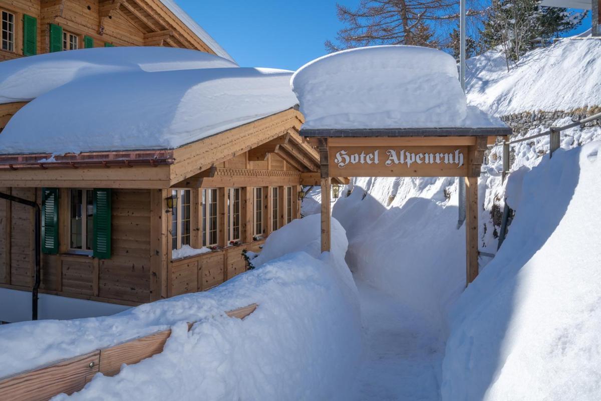 Hotel Alpenruh Mürren Buitenkant foto